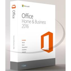 MS Office Home and Bus. 2016 TR KUTU T5D-02296 WORD+EXCEL+POWERPOINT+OUTLOOK+ONENOTE